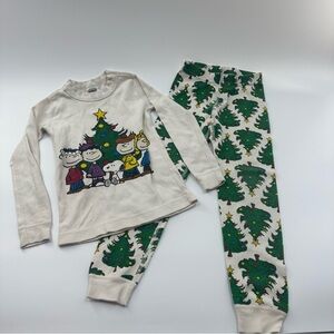 Hanna Andersson Charlie Brown Christmas PJ Set